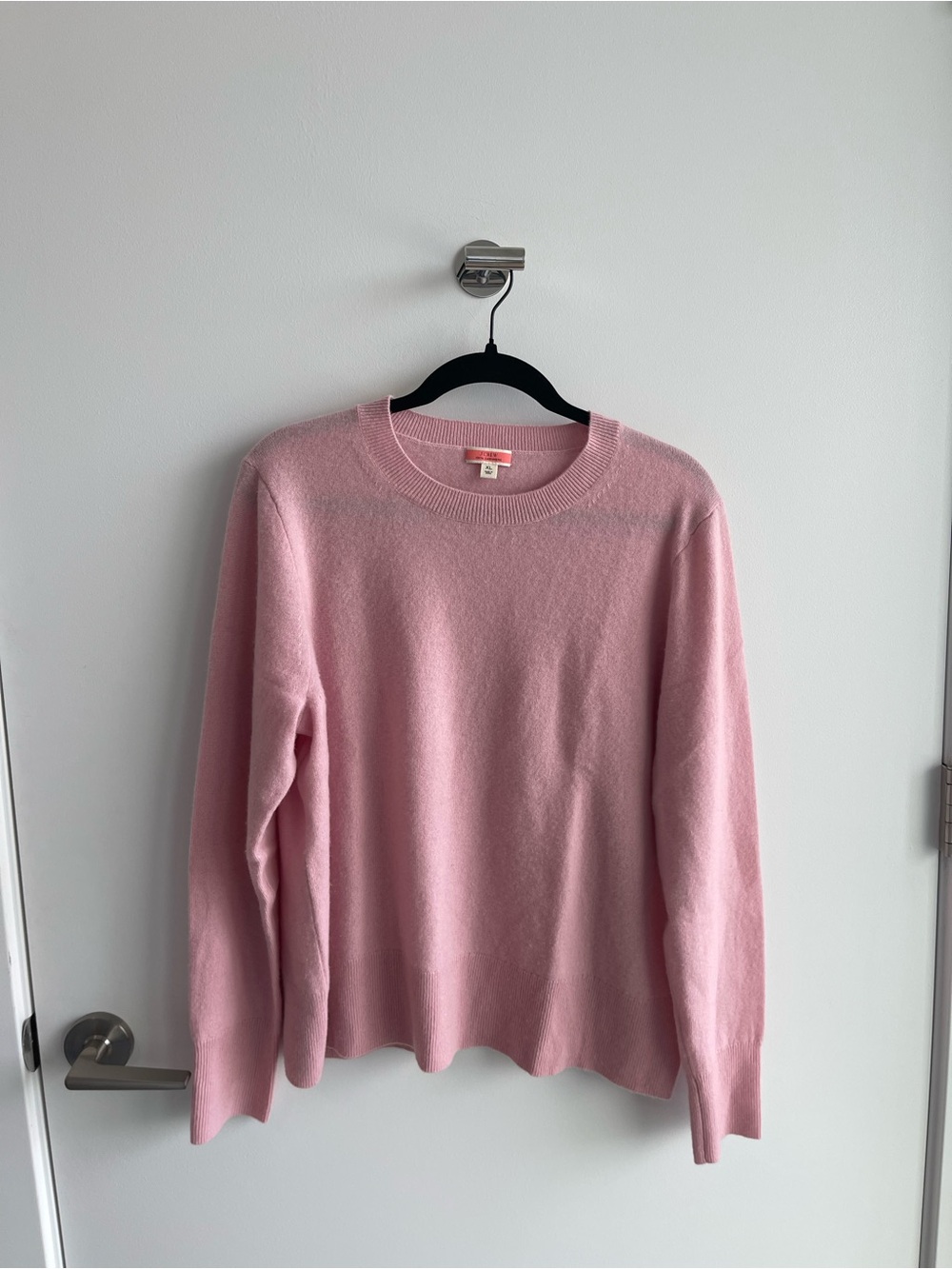J Crew Cashmere Crewneck Sweater - Pink